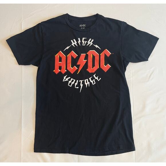 AC/DC High Voltage T-Shirt - Black - Size S - Picture 1 of 6